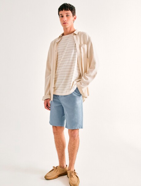 BERMUDA DE SARGA MODELO CHINO BERMUDA MASC