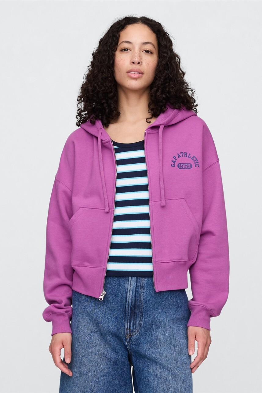 Canguro Con Cierre Logo Gap Mujer Cattelya Orchid 183223