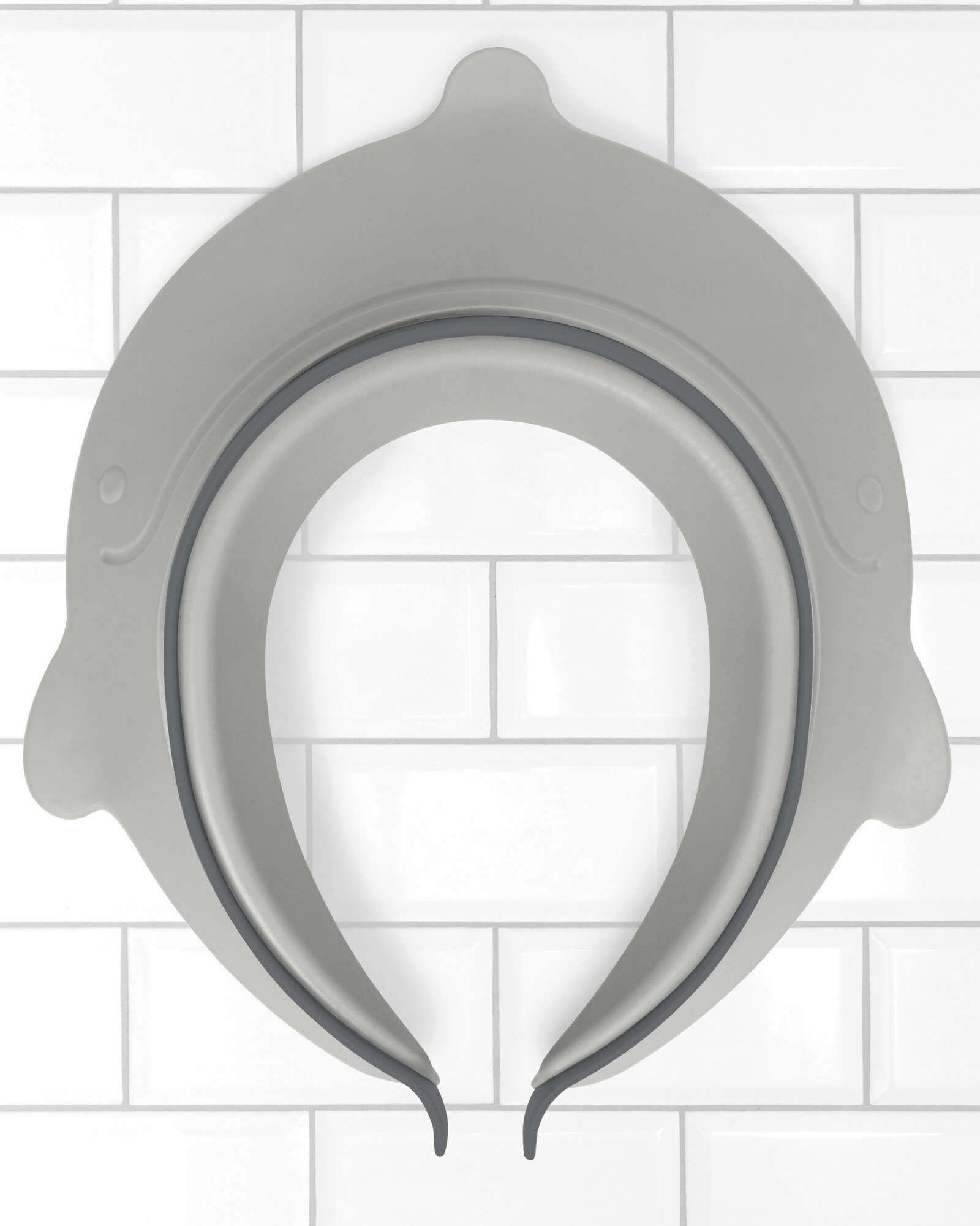 Visera protectora para baño, gris Visera protectora para baño, gris