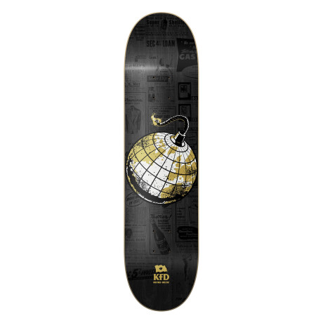 Deck KFD Premium - Bomb Gold 8.375" (Sólo Tabla · Lija Incluída) Deck KFD Premium - Bomb Gold 8.375" (Sólo Tabla · Lija Incluída)