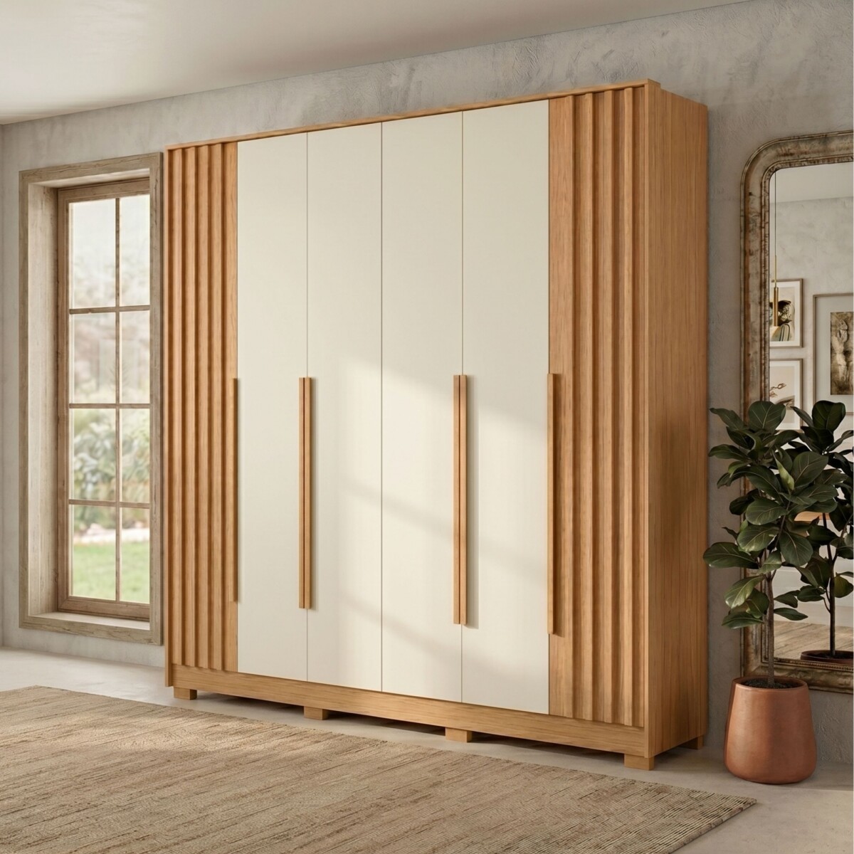 Ropero 6 puertas 6 Cajones - Deville - Infinite 