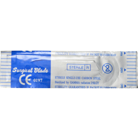 Hoja de Bisturí x 10 un. nº 11