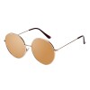 Lentes de Sol Chilli Beans Redondo Dorado/dorado