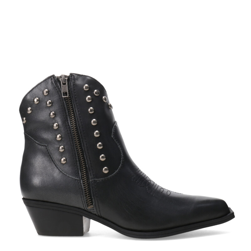 Bota de Mujer Bottero caña baja con tachas 347709 Negro