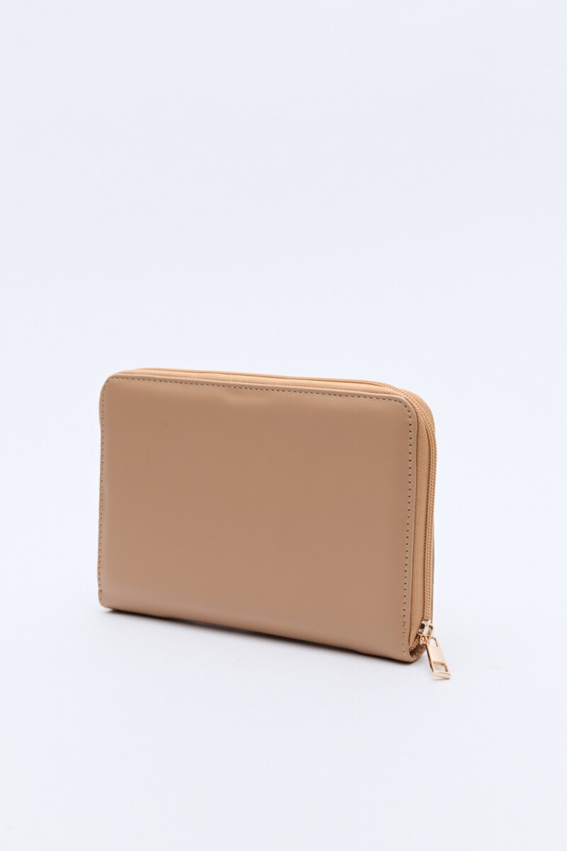 BILLETERA LAW Beige Oscuro