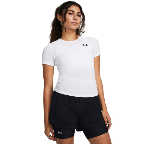 UA HG OG Compression SS-WHT WHT-100