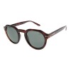 Lentes de Sol Unisex ecológicas redondas Marrón