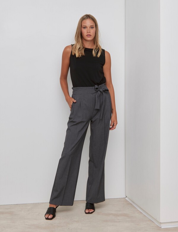 Pantalon Palazzo GRIS