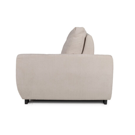 Sofá Carino (Retráctil) - Tela Microfibra - 2 cuerpos Kruger 02-152 (Beige)