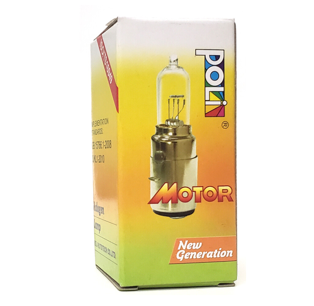 LAMPARA - HALOGENA MOTO 12V 35-35W H6 BA20D POLY