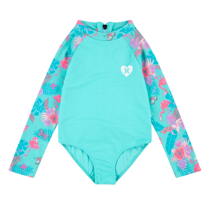 Camiseta Ruffle One de Niña Verde