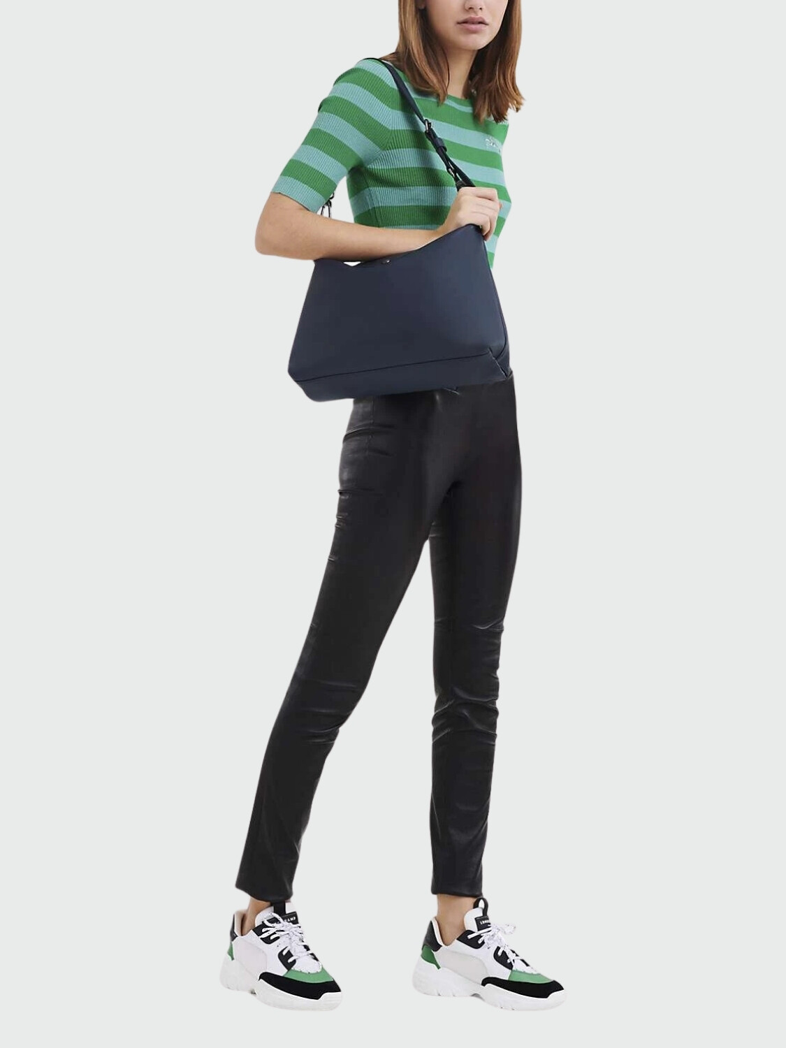 LONGCHAMP - Shoulder Bag Le Pliage Xtra M Azul