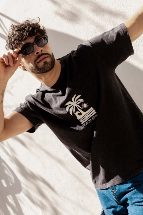 Remera Max Negro