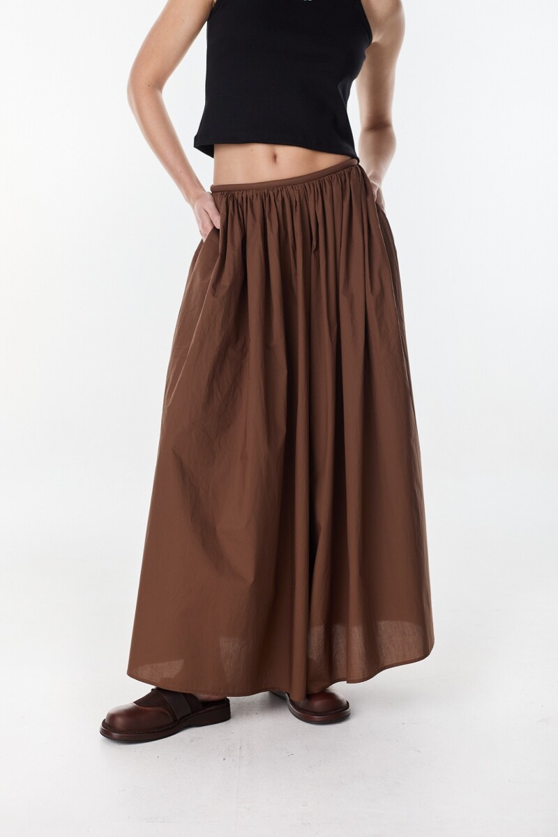 Pantalon Chia Marron