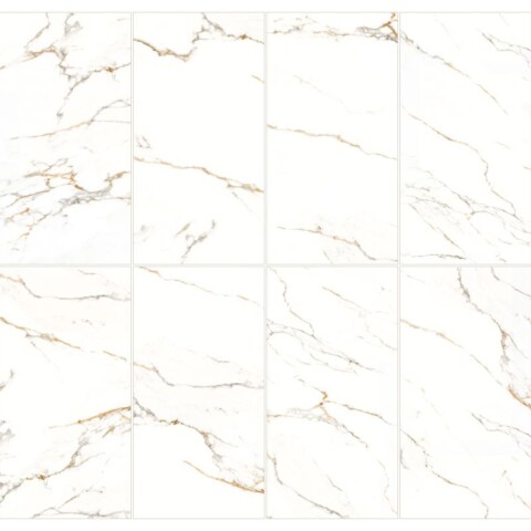 Porcelanato Calacata Oro 61x120cm Satinado y Rectificado Porcelanato Calacata Oro 61x120cm Satinado Y Rectificado