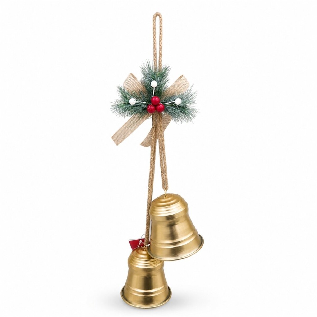 CAMPANA DECORATIVA METALICA D11x11CM DORADO 