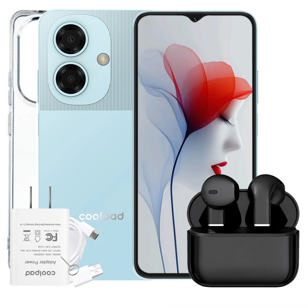 Celular Coolpad Cp12 Neo 10gb (4+6)ram 128gb 4g + Regalo - AZUL 