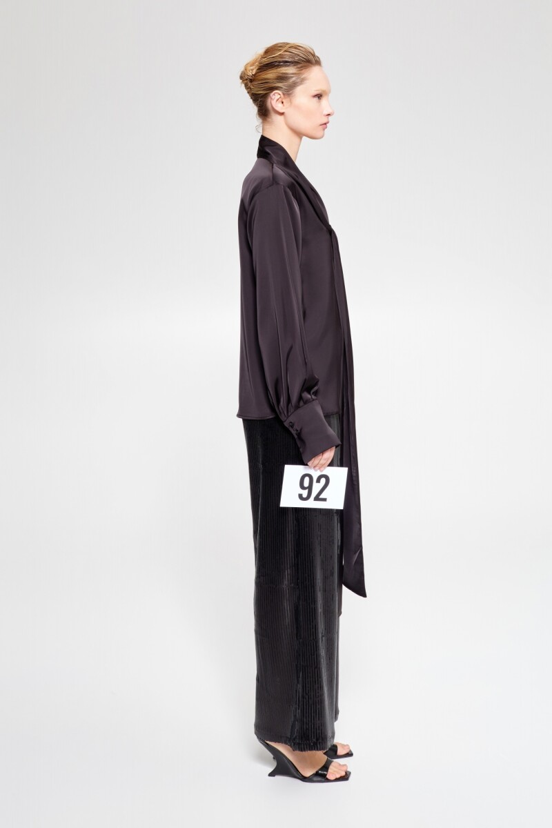 PANTALÓN LENTEJUELA Negro