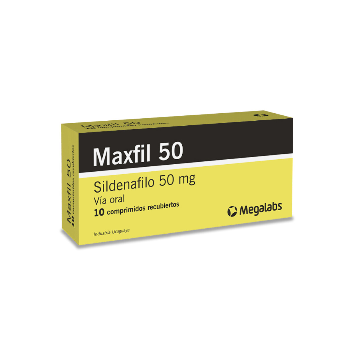 Maxfil 50mg 10 Comprimidos 