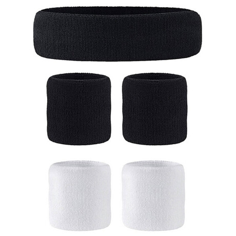 Set X5 Pcs Muñequeras + Vincha Toalla Deportiva Set X5 Pcs Muñequeras + Vincha Toalla Deportiva
