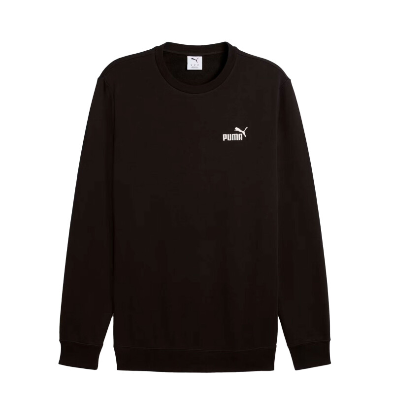 Buzos Puma Logo Crew Masculino Negro