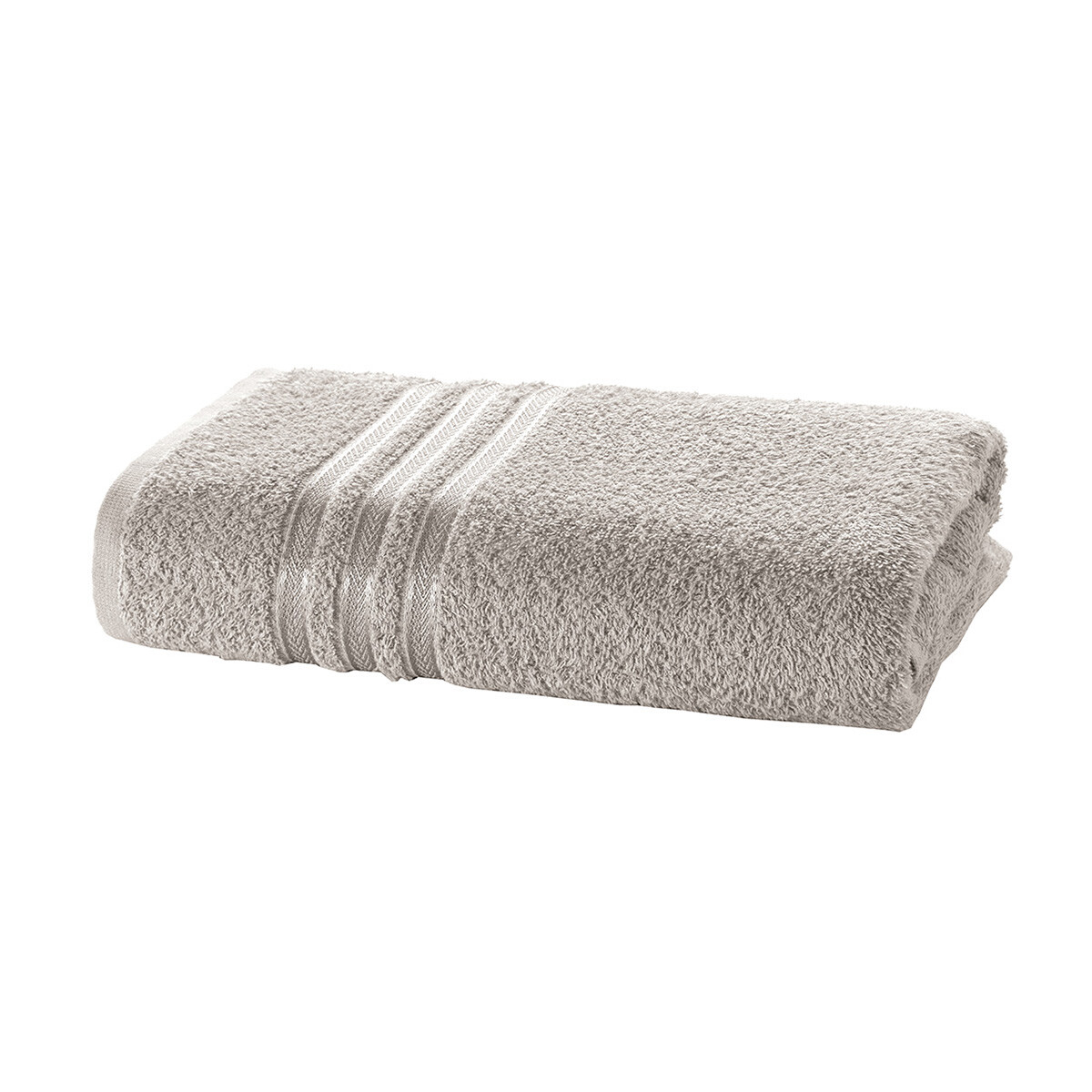 Toalla Baño Priori Döhler 65 cm x 130 cm 100% Algodón - GRIS CLARO 