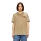 Polos Urbano Para Hombre T-Rawjust-V1 T-Shirt Marron claro