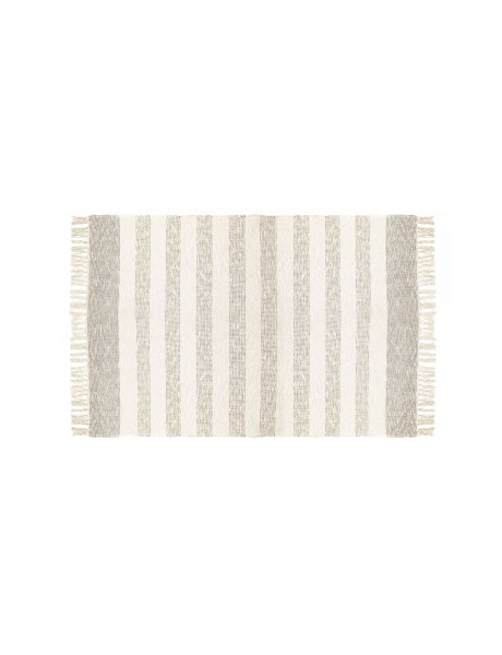 ALFOMBRA CON FLECOS AZUL/GRIS 69x114CM ALFOMBRA CON FLECOS AZUL/GRIS 69x114CM