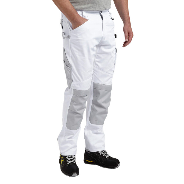 Pantalón Diadora Utility Hombre Blanco