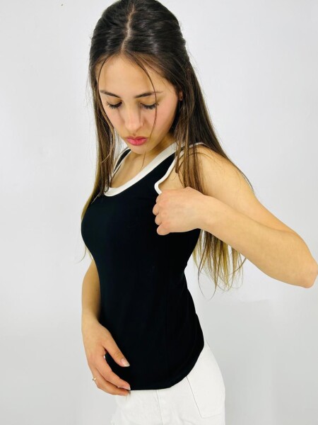 MUSCULOSA SLOWLY 1045 NEGRO