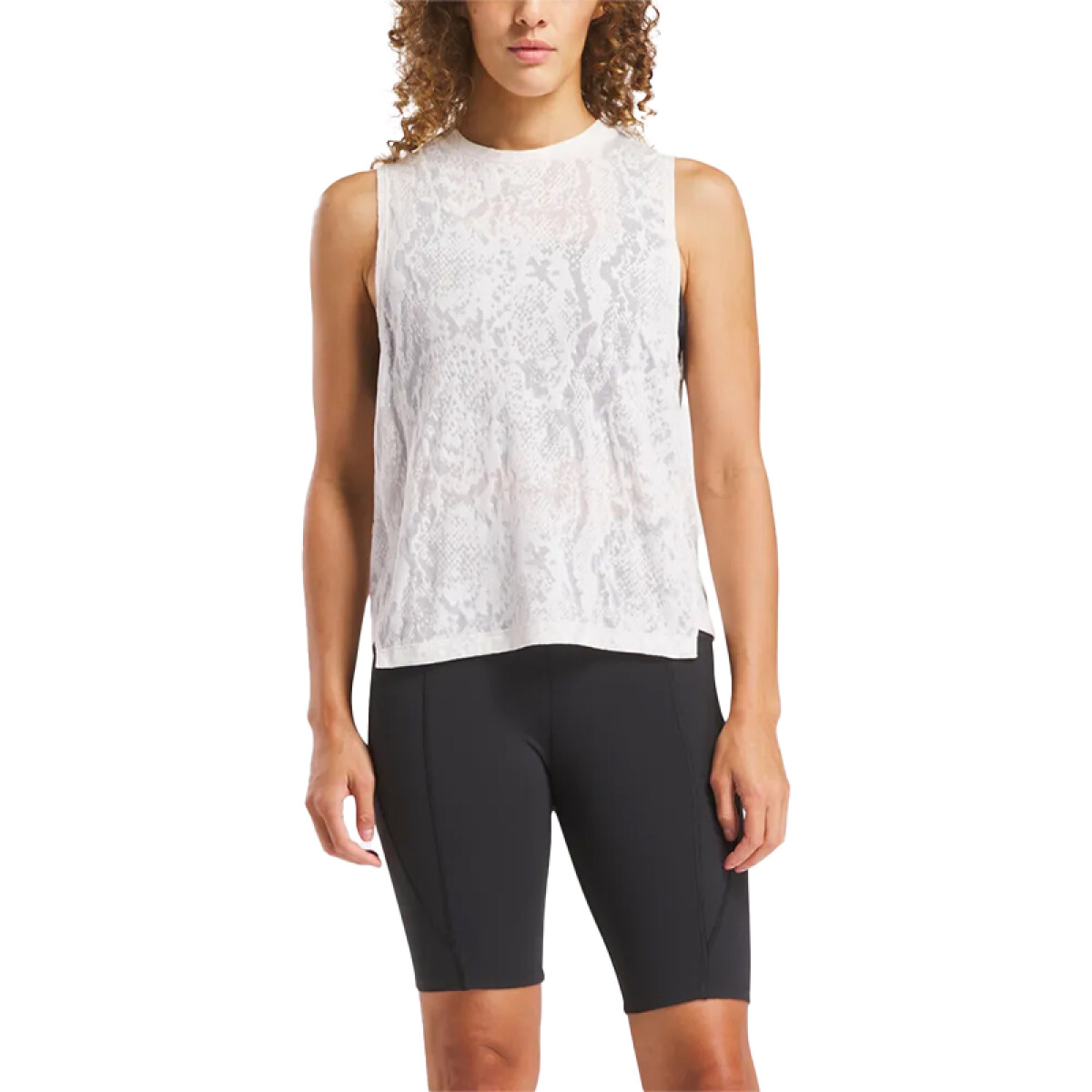 Musculosa Reebok Bournout Tank - Blanco 