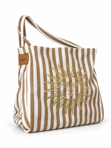 Bolso Lona Bagual Marron