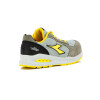 DIADORA Safety Shoes UPPER PU OUTSOLE RUN NET AB LOW S1PS FO SR Gris-Plateado
