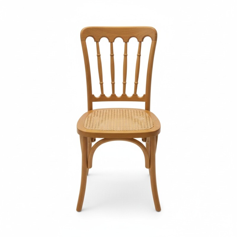 SILLA MADERA C/SIMIL RATAN Unica