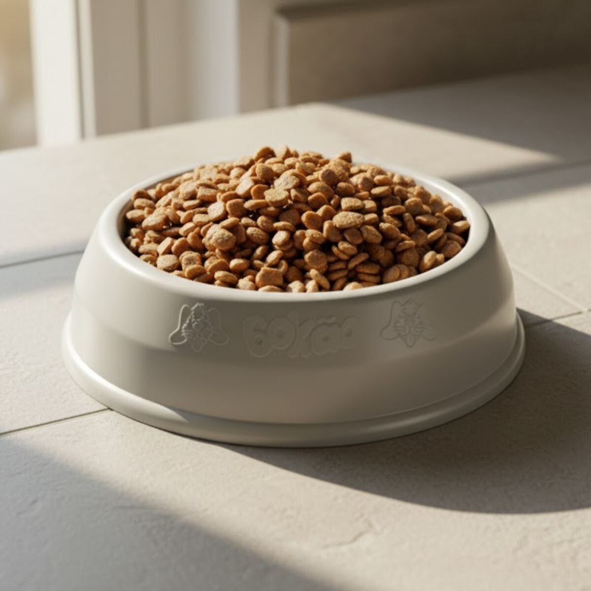 Plato para mascota 32 x 10 cm - GRIS 