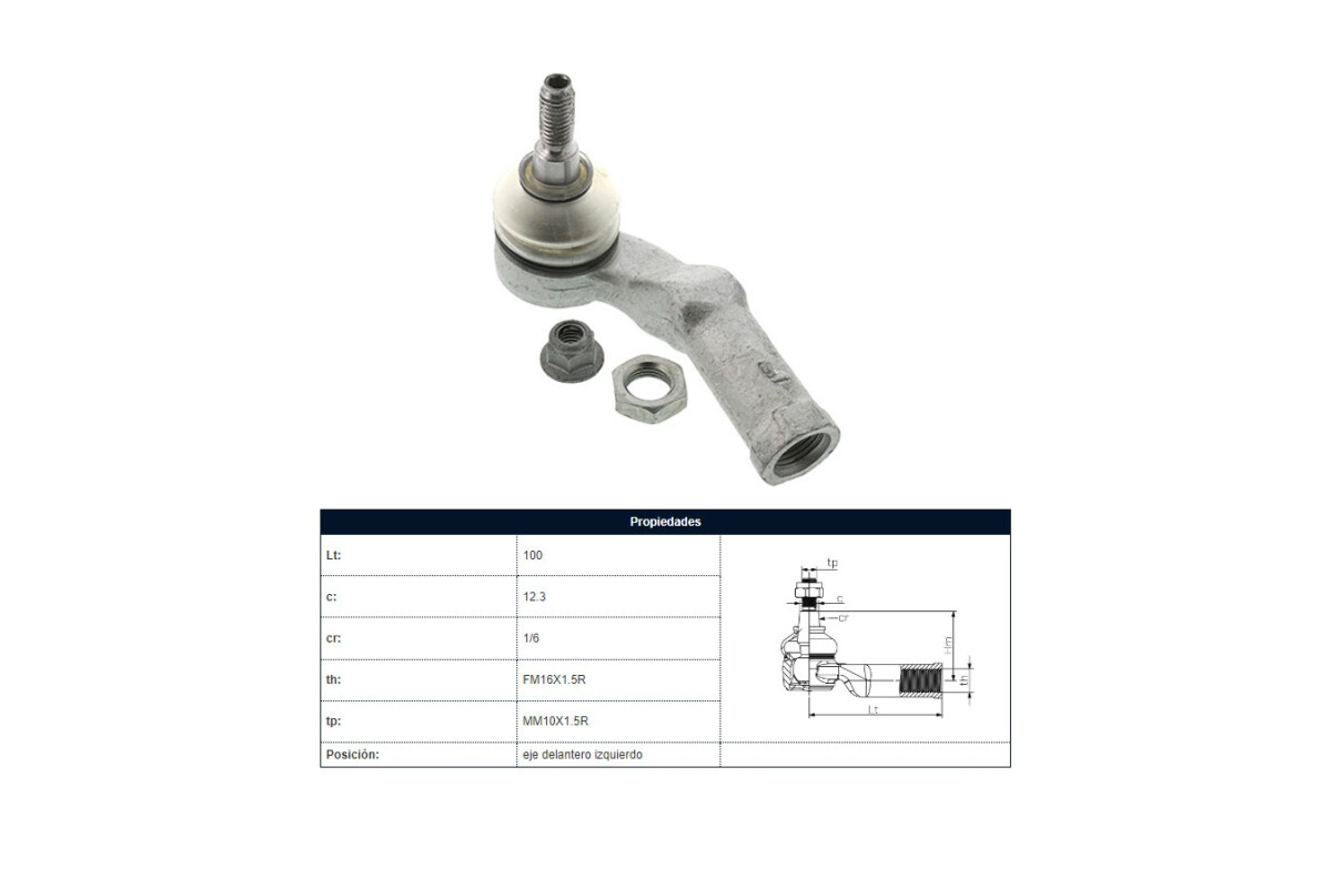 Puntero Ford Focus 05-12 Izq Puntero Ford Focus 05-12 Izq