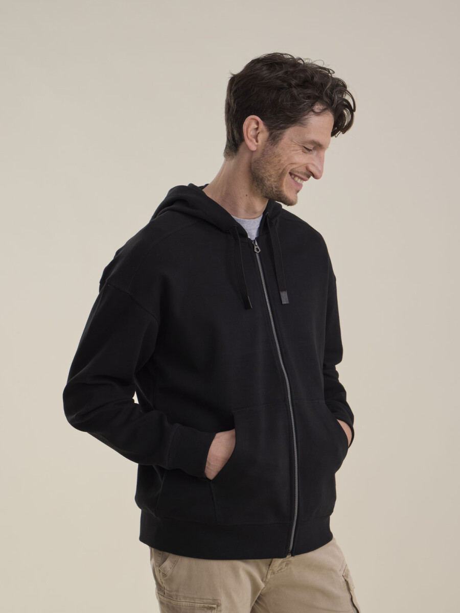 FLEECE MICHIGAN - NEGRO 