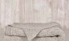 Manta Tejida 125x150 - Sierra - Pilar Beige
