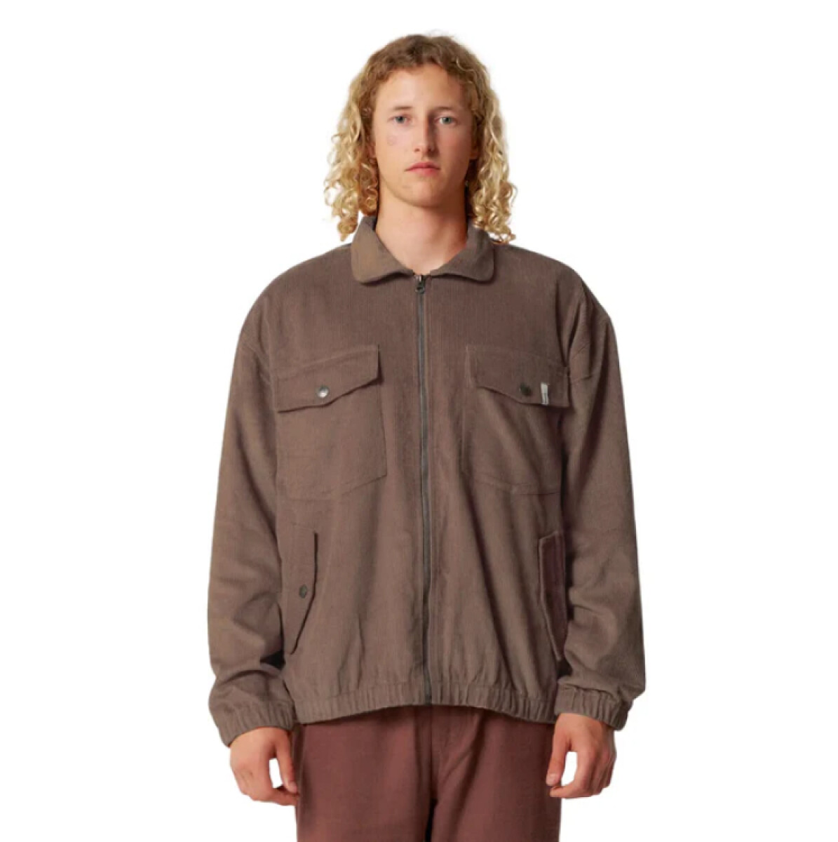 Campera Critical Slide Blackbird Cord - Marrón 