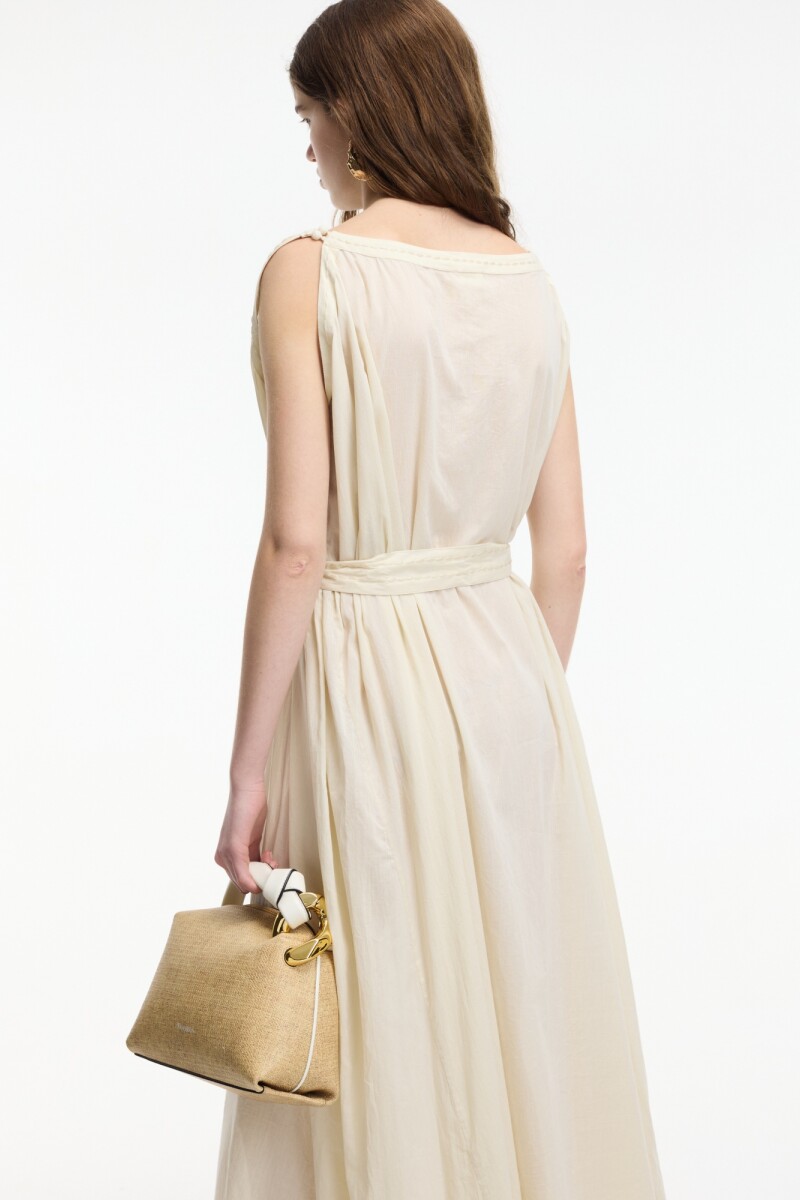 VESTIDO RELIO Crudo