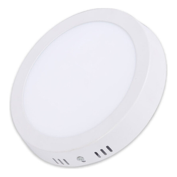 Set x4 Plafon Led 18w Panel Redondo Spot Luz Neutra Techo Set x4 Plafon Led 18w Panel Redondo Spot Luz Neutra Techo