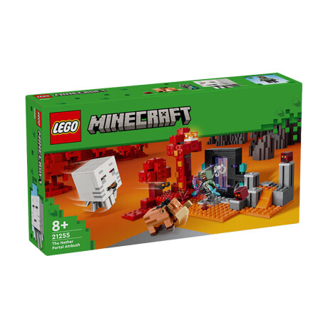 Lego La Trampa del Portal del Nether 352 Piezas 8+ Minecraft