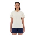 Remera New Balance de Dama - JERSEY SMALL LOGO - WT41509LIN BEIGE