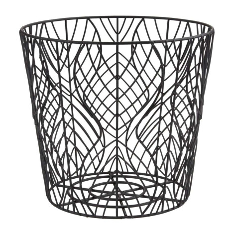 Cesta Ilsbo Alambre Negro