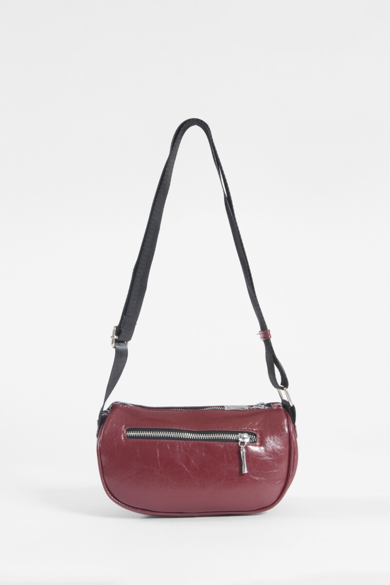 Riñonera doble cierre bordo