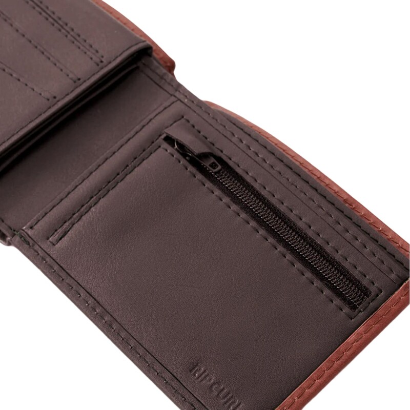 Billetera Rip Curl Ridge Pu All Day - Marrón Billetera Rip Curl Ridge Pu All Day - Marrón