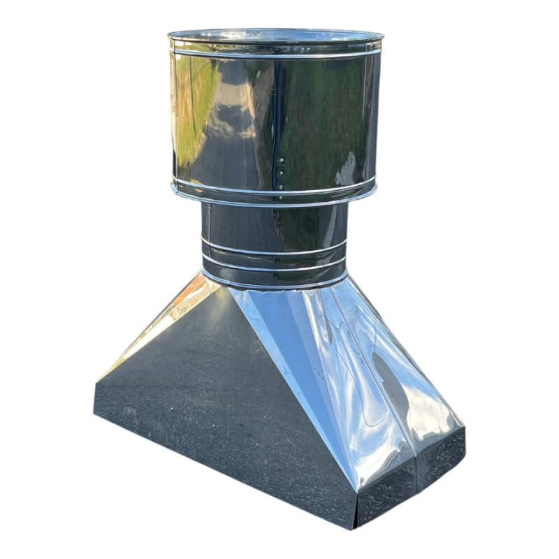 Transformación Chimenea 100x50 Inox Transformación Chimenea 100x50 Inox