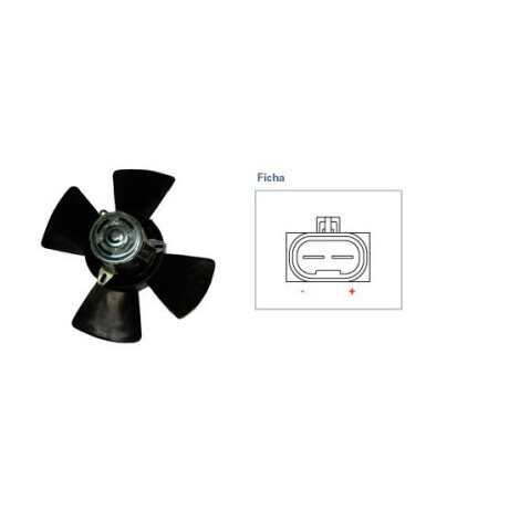 ELECTROVENTILADOR CHEVROLET CORSA SIN A.A. /2000' - ELECTROVENTILADOR CHEVROLET CORSA SIN A.A. /2000' -