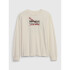 SW JPN LS GR TEE IVORY FROST