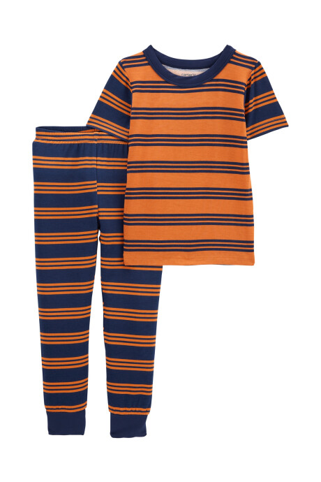Pijama dos piezas diseño a rayas línea purelysoft Sin color